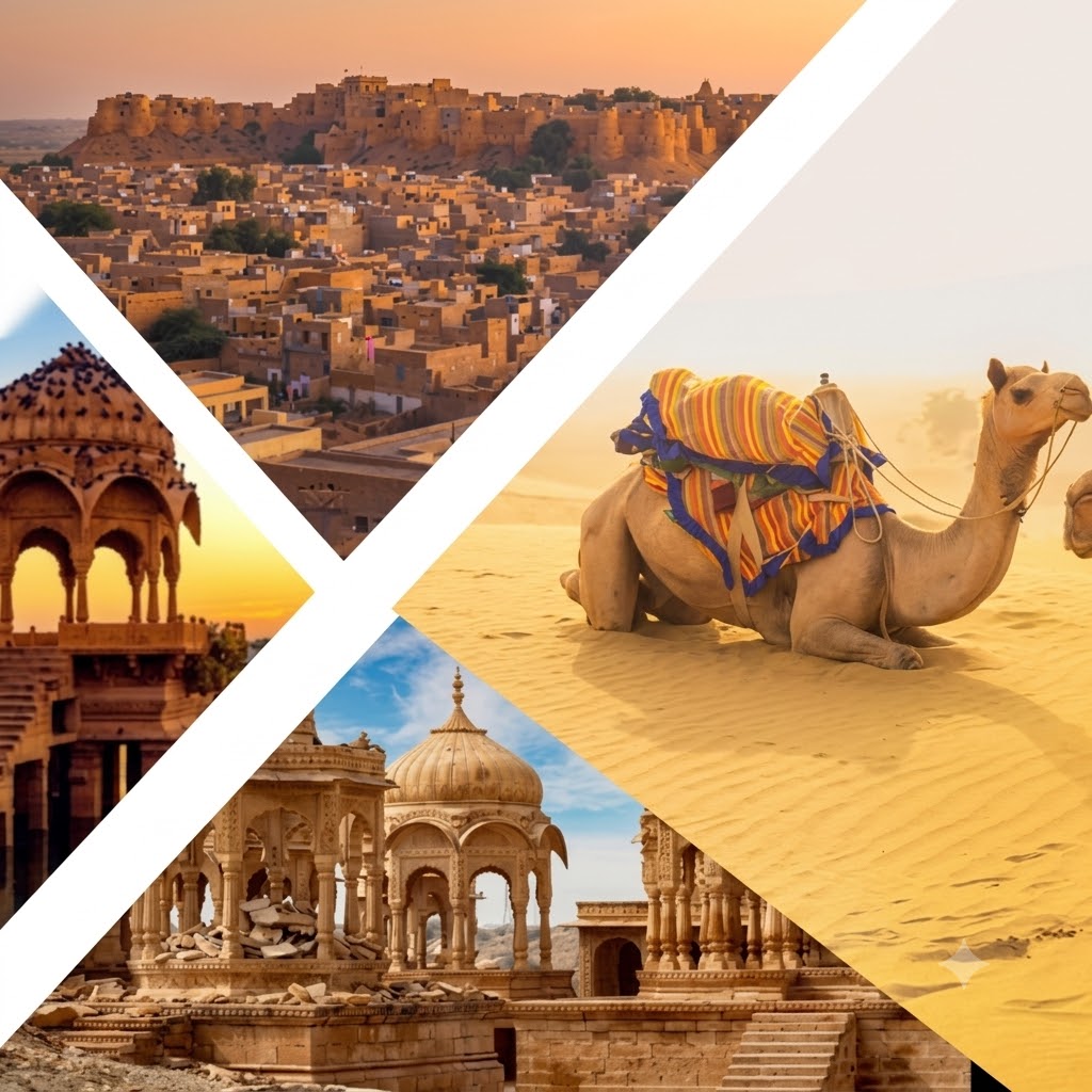1 Night 2 Days Tour Package Jaisalmer @ ₹8999 - Fort, Gadisar Lake & Desert Night Stay