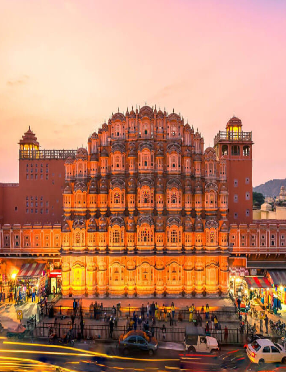 Jaisalmer to Jaipur - Hawa Mahal