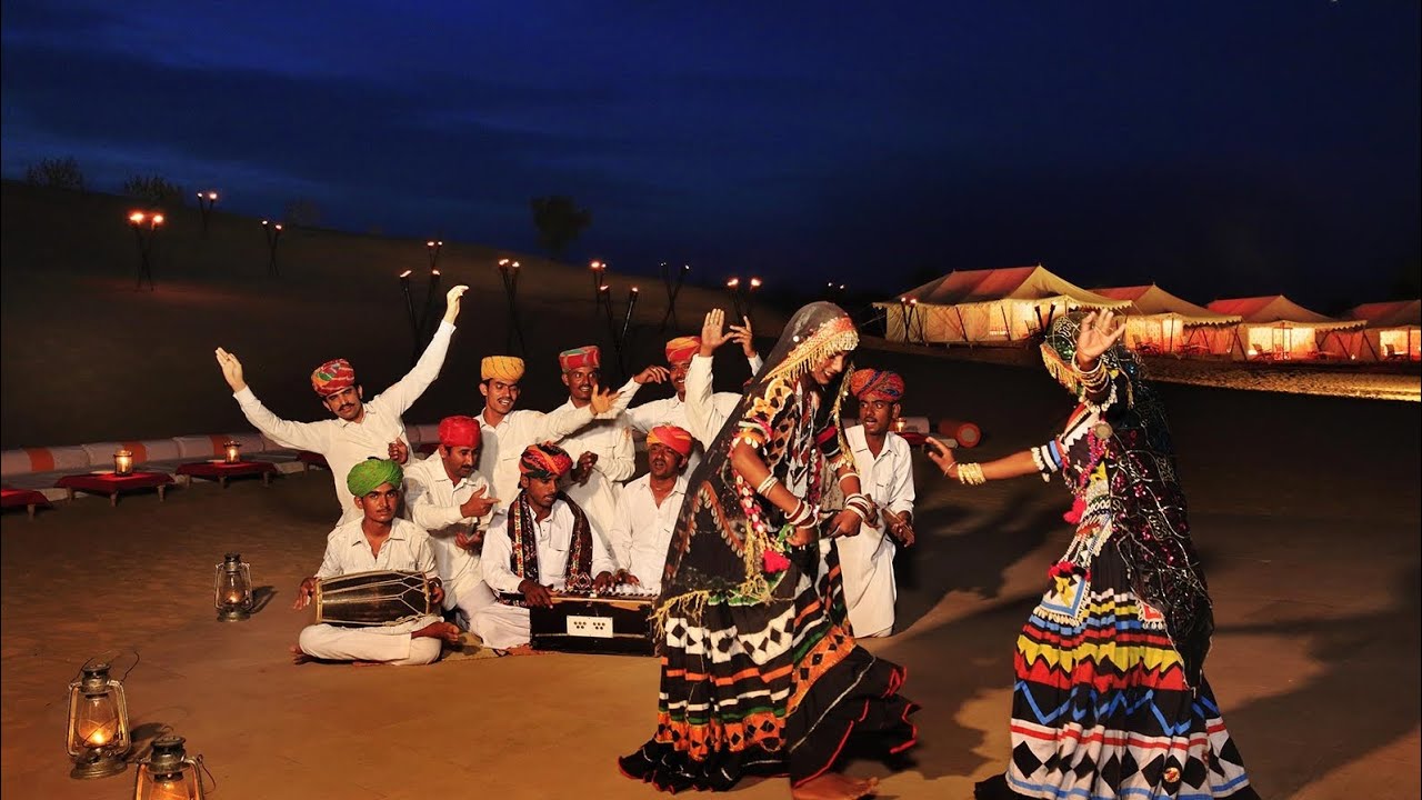 Luxury Desert Camp Jaisalmer @ ₹4999 Per Couple - Swiss Tent, Cultural Show & Dinner